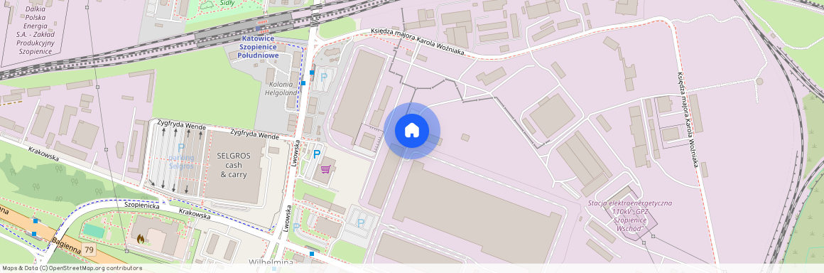 ul. ks. mjr. Karola Woźniaka, Szopienice-Burowiec, Katowice, śląskie