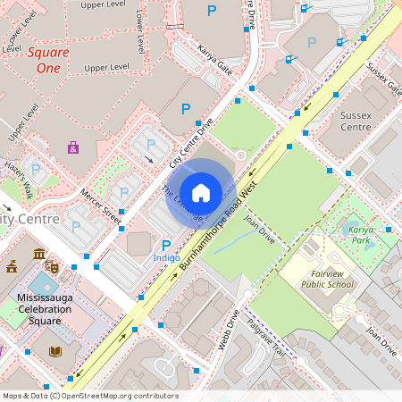 4015 The Exchange N/A Unit# #2907, Mississauga