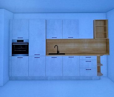 Frisch renovierte 2-Zimmer-Wohnung mit Loggia und Tiefgaragenstellp... - Photo 3