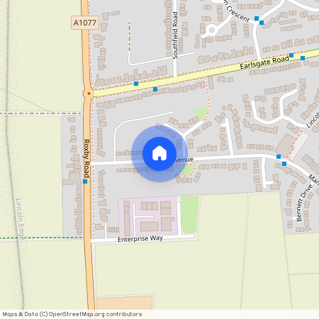 Cliff Avenue, Winterton