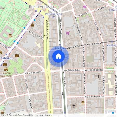 Viale Piave, 21, Milano, Lombardy 20129