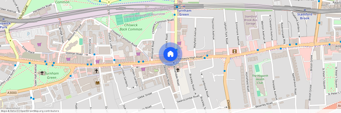 186 Chiswick High Road, Chiswick, London