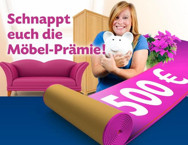 #3 Zimmerwohnung mit Wohnberechtigungsschein sowie ein 500,00 EUR Gutschein für Laminat# - Photo 1