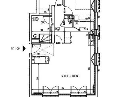 Appartement à louer 3 pièces 70.88m² - Photo 2