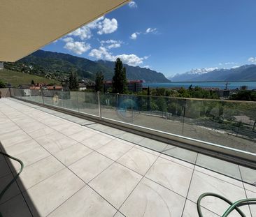 APPARTEMENT NEUF DE 4,5 PIÈCES AVEC VUE PANORAMIQUE SUR LE LAC - Photo 1