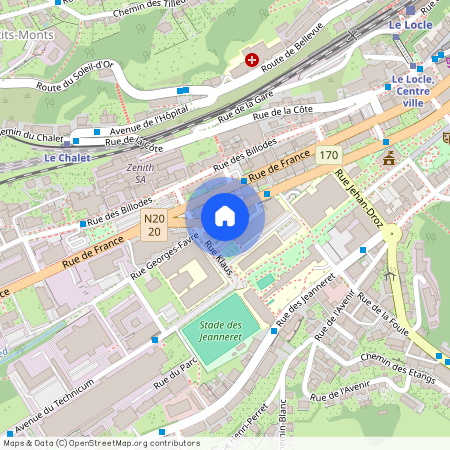 2400, Le Locle, Avenue De L'hôtel-De-Ville, 19