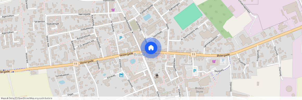 Østergade 13A, st., 9460 Brovst