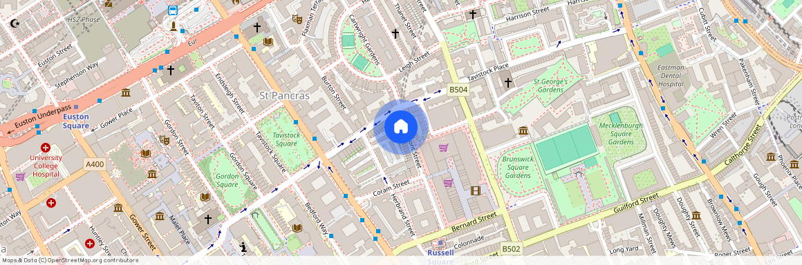 Marchmont Street, Bloomsbury/Russell Square, WC1N 1AP