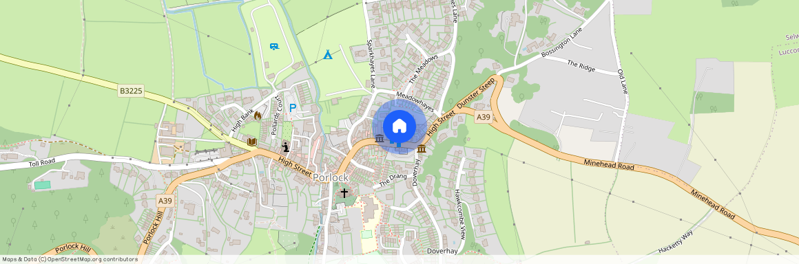 Englands Road, Porlock, Minehead, Somerset, TA24