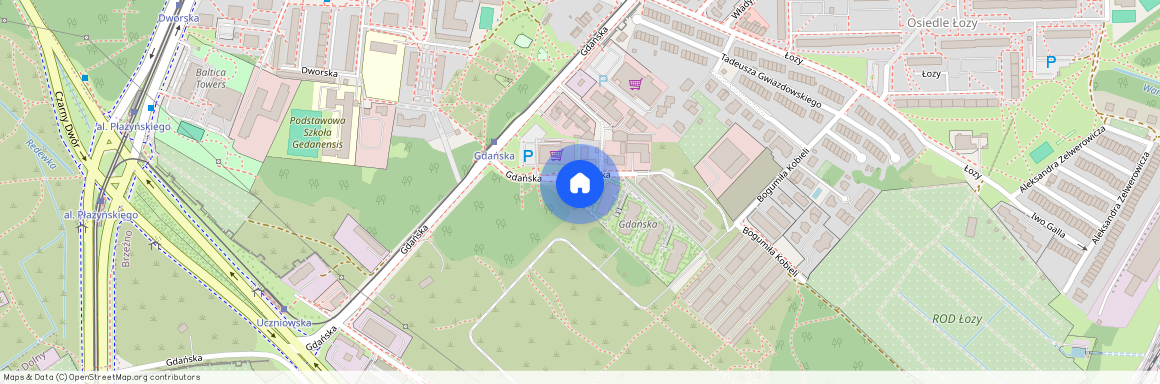 ul. Gdańska, Brzeźno, Gdańsk, pomorskie