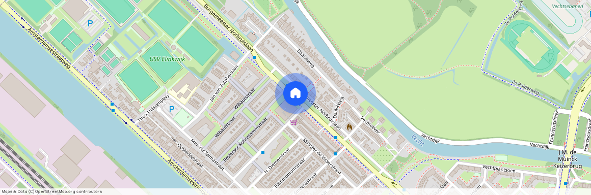 Zuilen-Noord, 3555 ES, Burgemeester Norbruislaan, Utrecht