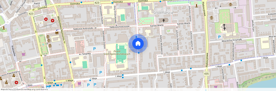 ul. Katowicka, Śródmieście, Opole, opolskie