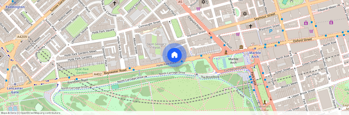 Hampshire House, Hyde Park Place, London, W2