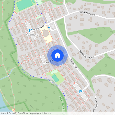 Porsvägen, Sollentuna