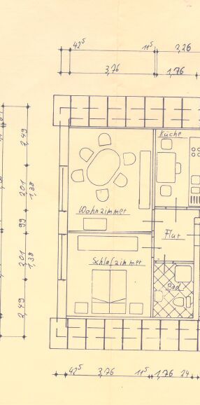 Gemütliche Dachgeschosswohnung mit Einbauküche in zentraler, dennoch ruhiger Lage von Ostgroßefehn - Photo 2