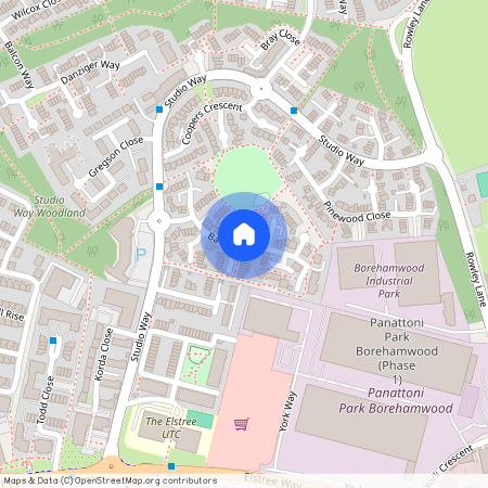 Banks Road, Borehamwood, Hertfordshire, WD6