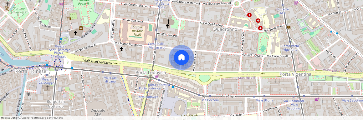 Via Melegnano, Milan, Lombardy 20122