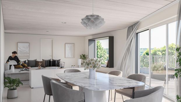 Modernes 5.5-Zimmer-Einfamilienhaus mit offenem Attika-Studio Neub... - Photo 1