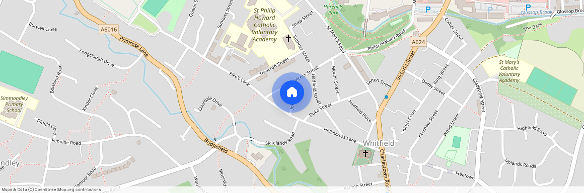 John Street, Glossop, Derbyshire, SK13