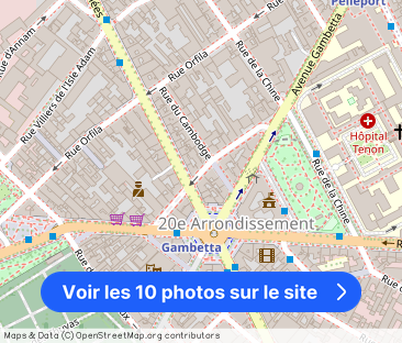 Mieszkanie na wynajem - 65 m² - 2 pokoje Paris Île-De-France - Photo 1