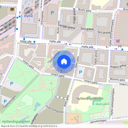 Sivs Gränd 10, Hyllievång