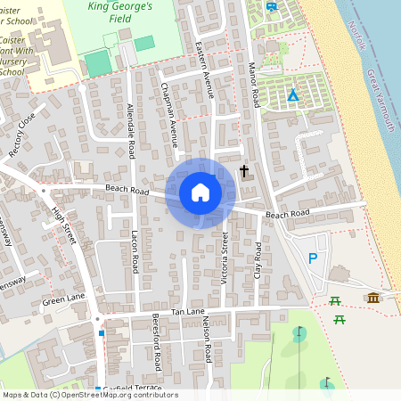 Beach Road, Caister-On-Sea, Great Yarmouth