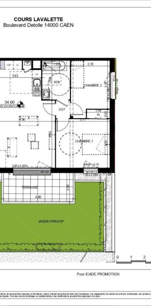 Appartement à louer 3 pièces 64.17m² - Photo 1