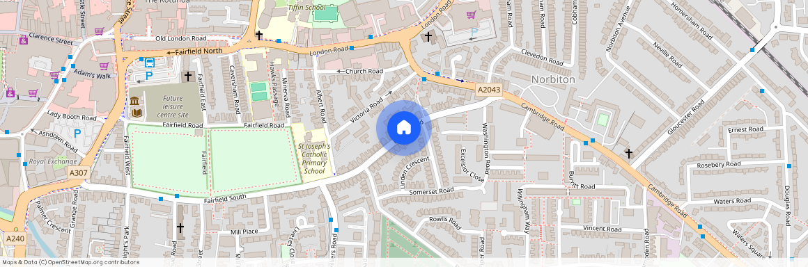 Hawks Road, Kingston, Kingston upon Thames, KT1