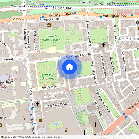 ENNISMORE GARDENS, London, SW7