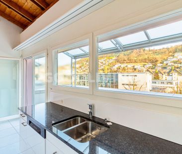 Maisonette with a panoramic view and a fireplace - Photo 3