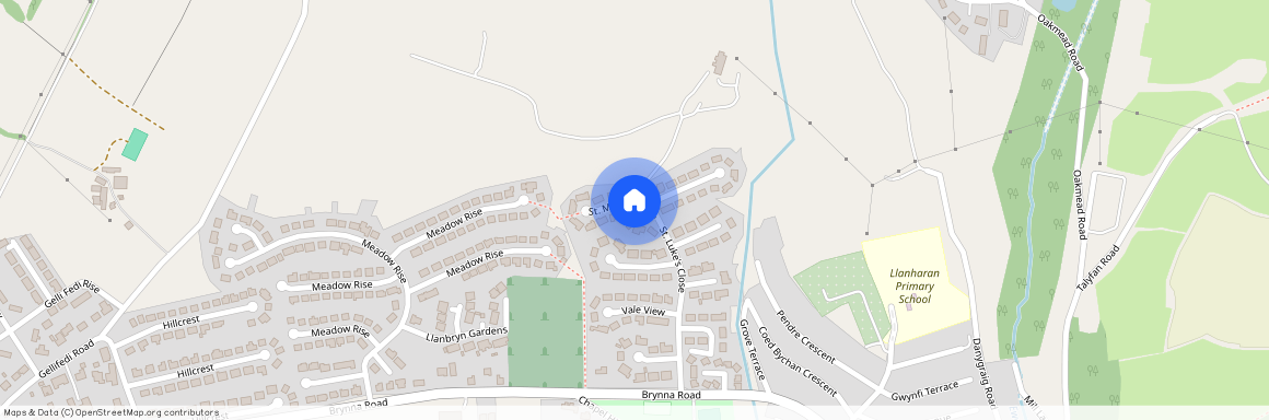 St. Marks Close, Llanharan, Pontyclun