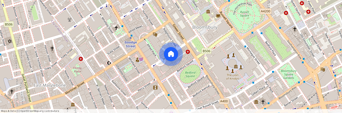 Store Street, Bloomsbury, WC1E