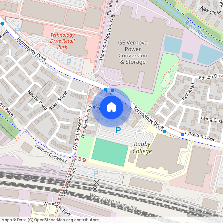 Hansen Close, Rugby, Warwickshire, CV21