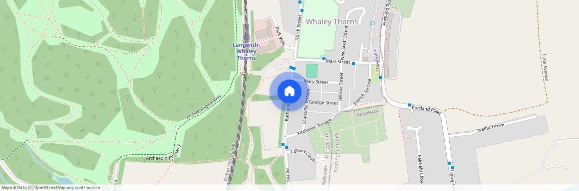 Bathurst Terrace, Langwith, Mansfield, Derbyshire, NG20