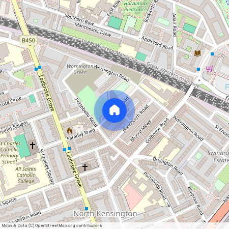 Faraday Road London W10, London, W10
