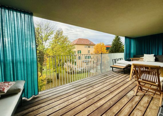 +++ Rosenhain +++ Luxuriöse 2-Zimmer-Wohnung mit sonnigem Balkon & TG-Stellplatz in Geidorf - Foto 1