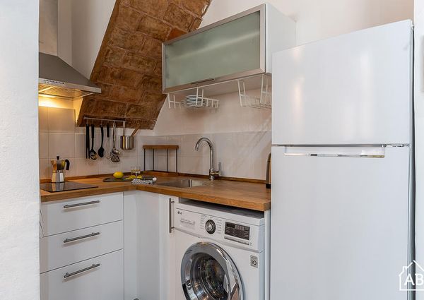 Cosy Loft Apartment in Barceloneta