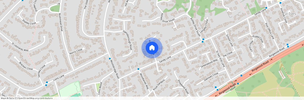 Windsor Close, St. Ives, Ringwood, Hampshire, BH24