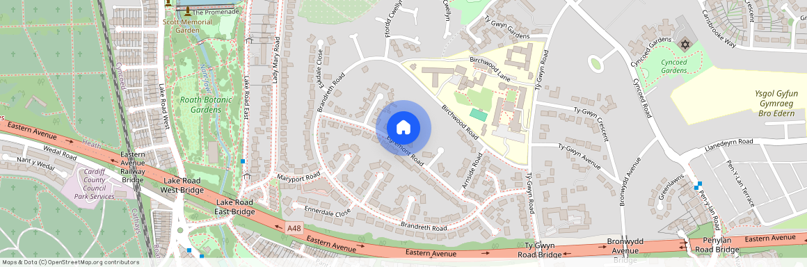 Deepdale Close, Cardiff CF23