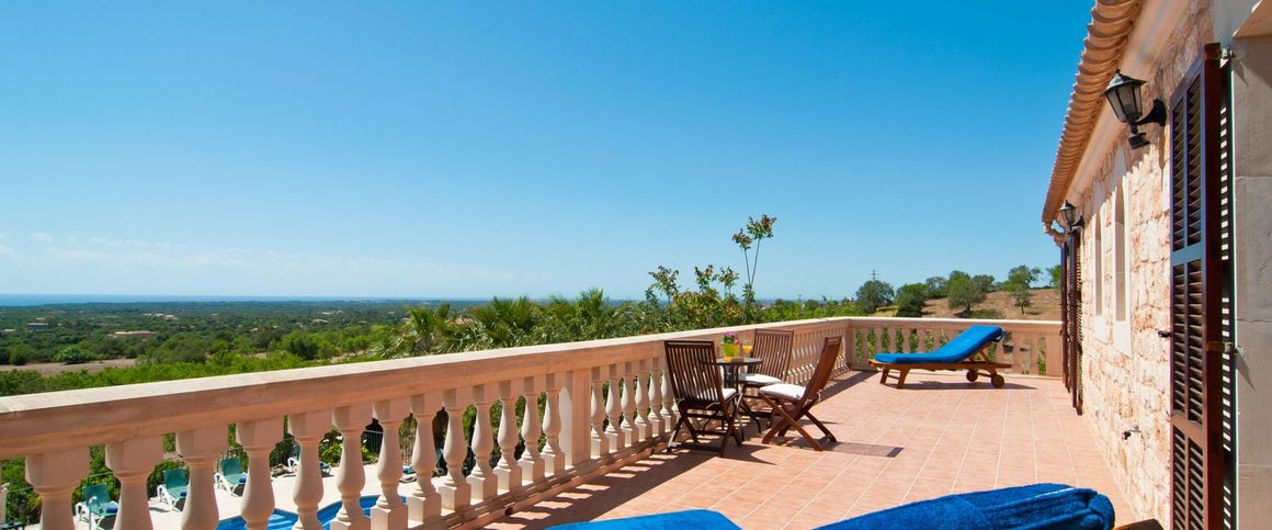 Exklusive Finca mit Meerblick zur temporären Vermietung in Santanyi - Foto 1