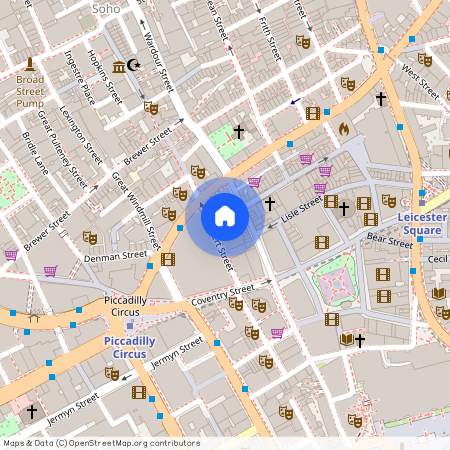 Rupert Court, Soho W1