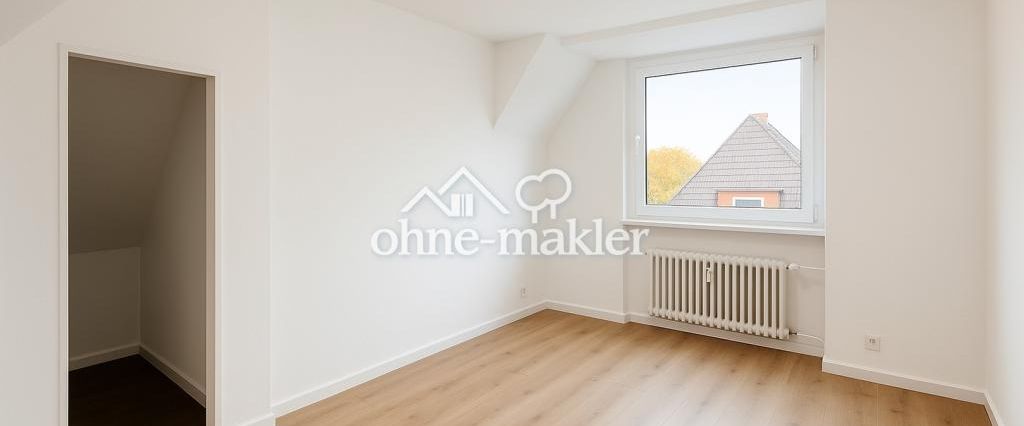 Frisch-sanierte 76m2 4-Zimmer Maisonette-Wohnung mit neuem Bad und EBK inkl. Balkon und Garten - Foto 1