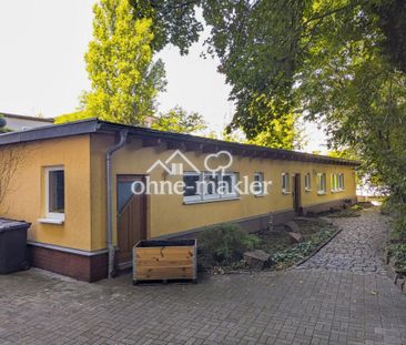 Alleinstehender Bungalow am Wasser: Terrasse, Steg, Ruhe - Photo 1