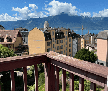 Charmant appartement sous les toits de 2.5 pièces à Montreux - Foto 4