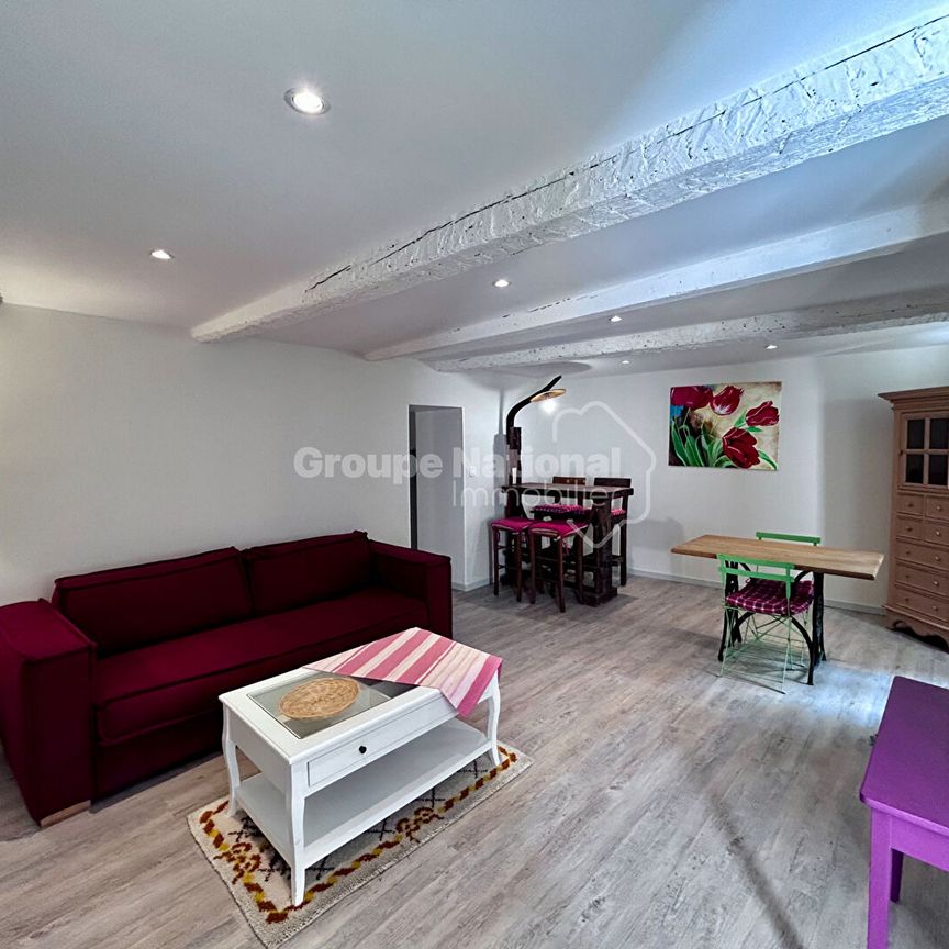 A LOUER à Chateauneuf Du Pape T1 meublé 32 m2, - Photo 1