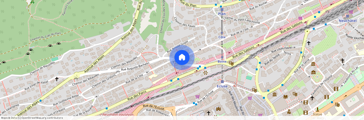 Rue de la Côte 93, 2000 Neuchâtel, Suisse