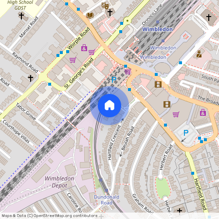 Cascades Court, - Hartfield Crescent, London SW19