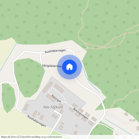 Rusthållarvägen, Uppsala