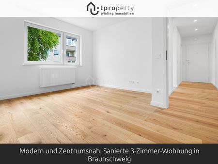 Modern und Zentrumsnah: Sanierte 3-Zimmer-Wohnung in Braunschweig! - Foto 5