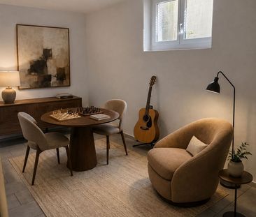 Exklusive 4.5-Zimmer-Gartenwohnung mit 400 m² Privatgarten in Aesch - Foto 1